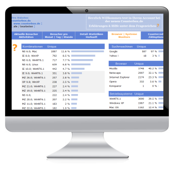 Browser | Systeme | Monitore